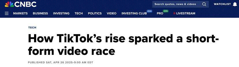 皇冠信用网在线申请
_TikTok美国禁令下皇冠信用网在线申请
，Meta、谷歌发力短视频欲抢占市场