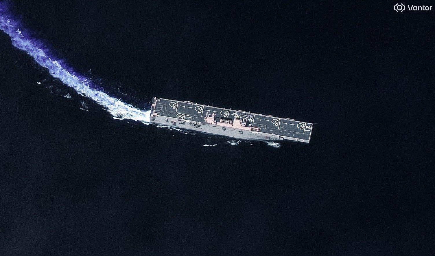 怎么弄皇冠信用網
_直-20T都拍到了！美国卫星秀精度怎么弄皇冠信用網
，监视中国075舰，7万吨直奔澳洲